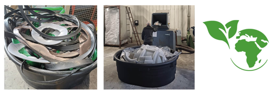 Recyclage déchets rotomoulage